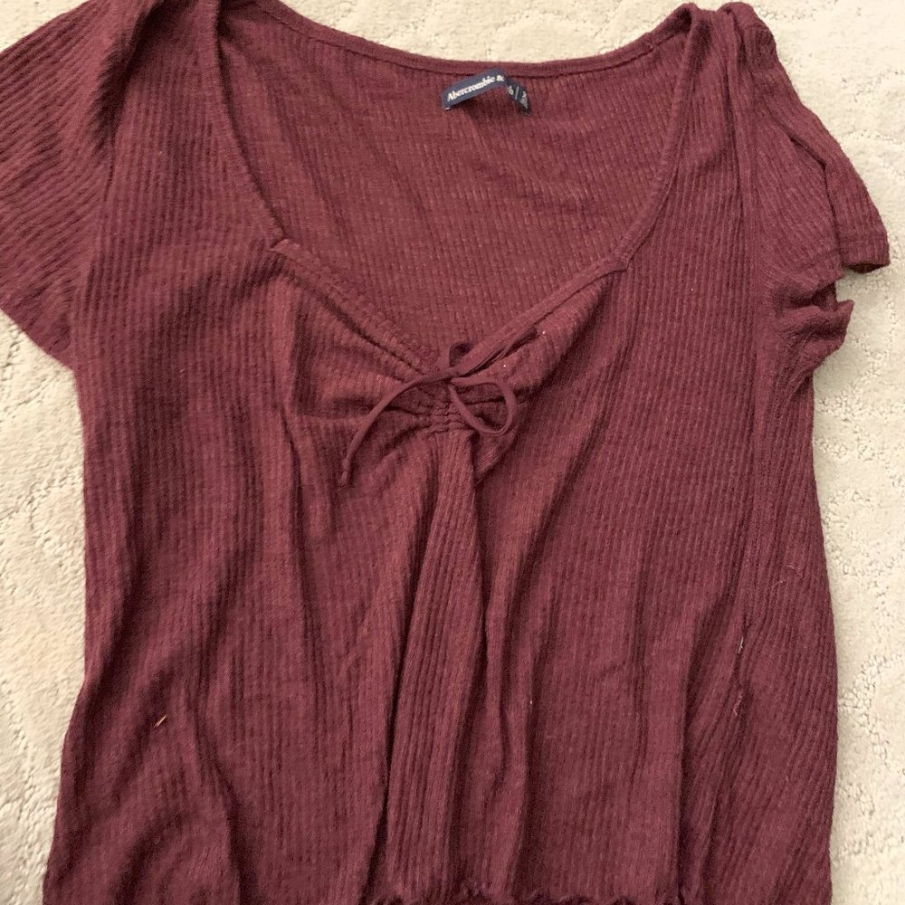 Red Abercrombie Top